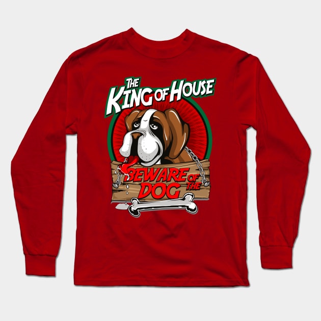 King of the House Long Sleeve T-Shirt by Dark Planet Tees